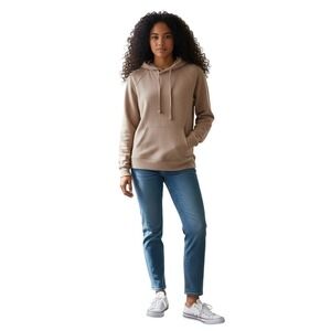 HONORINE Pink Cotton Terry Hooded Sweatshirt Hoodie‎ XS